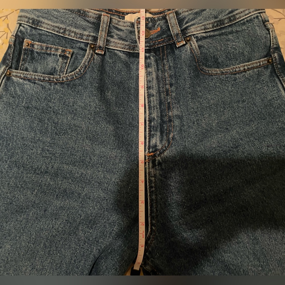 Sezane Le Crop Jean Denim. Size 36. Color: Denim Blue - Picture 9 of 11